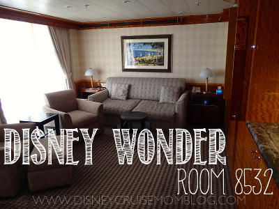 See photos & details of stateroom 8532 on the Disney Wonder cruise ship.