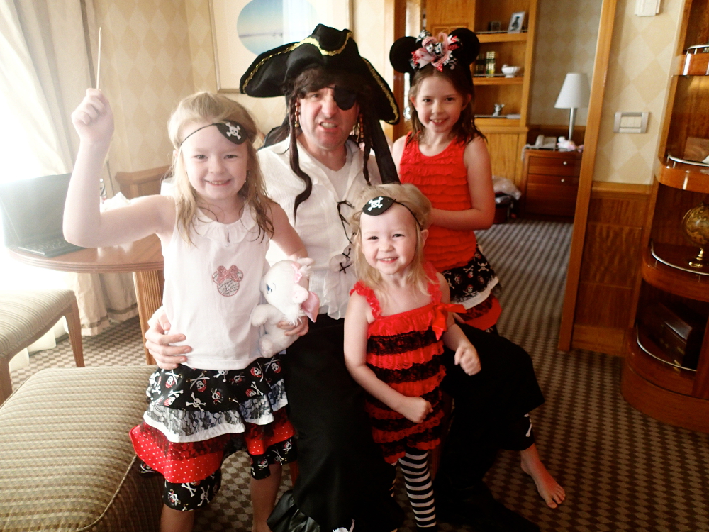 Pirate Night on Disney Cruise Line