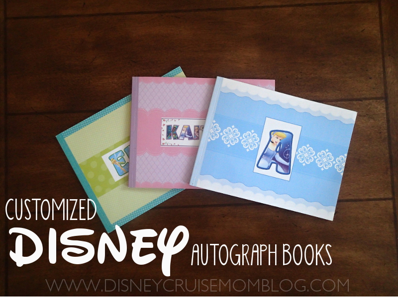 See how I QUICKLY and EASILY made custom Disney autograph books for my kids.