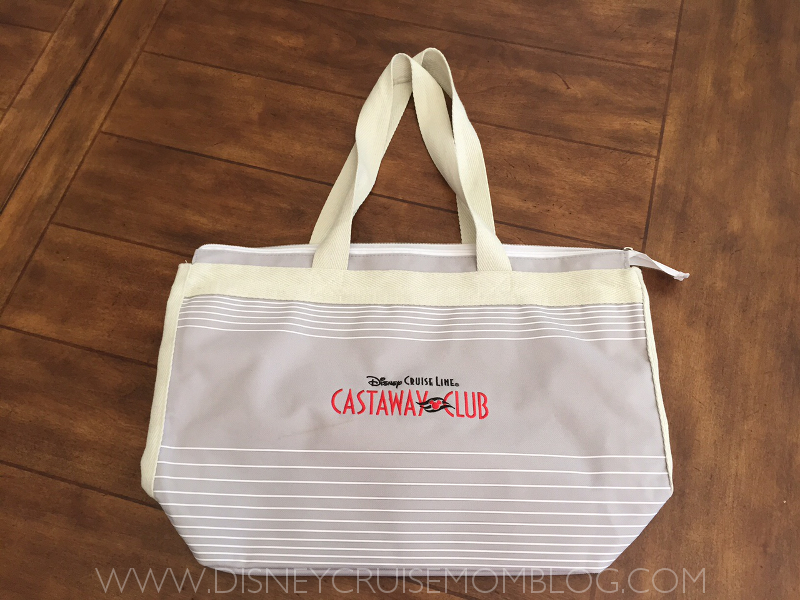 Disney Cruise Line Castaway Club bag