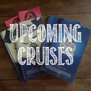 upcoming cruises