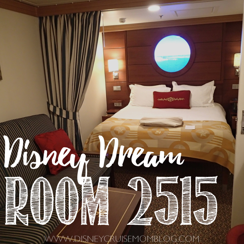 Disney cruise stateroom