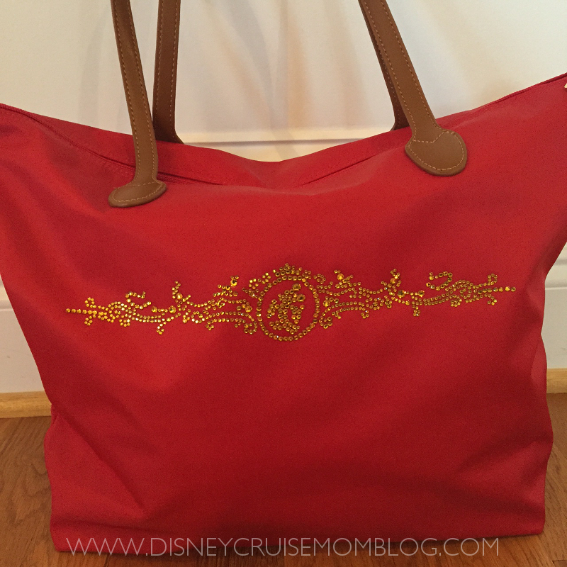 My custom Disney Cruise Line bag