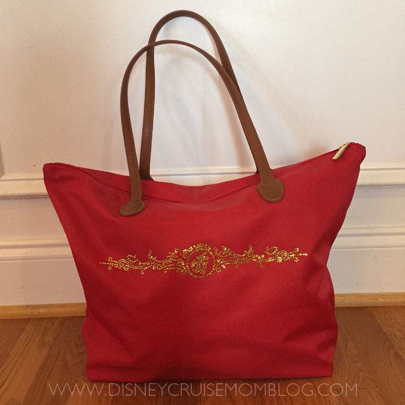 My custom Disney Cruise Line bag