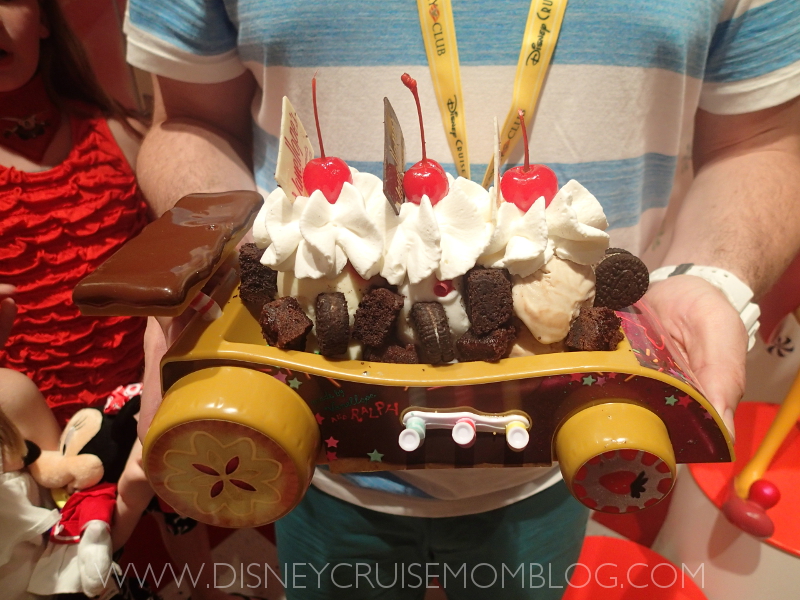 Vanellope's Sweets and Treats on the Disney Dream