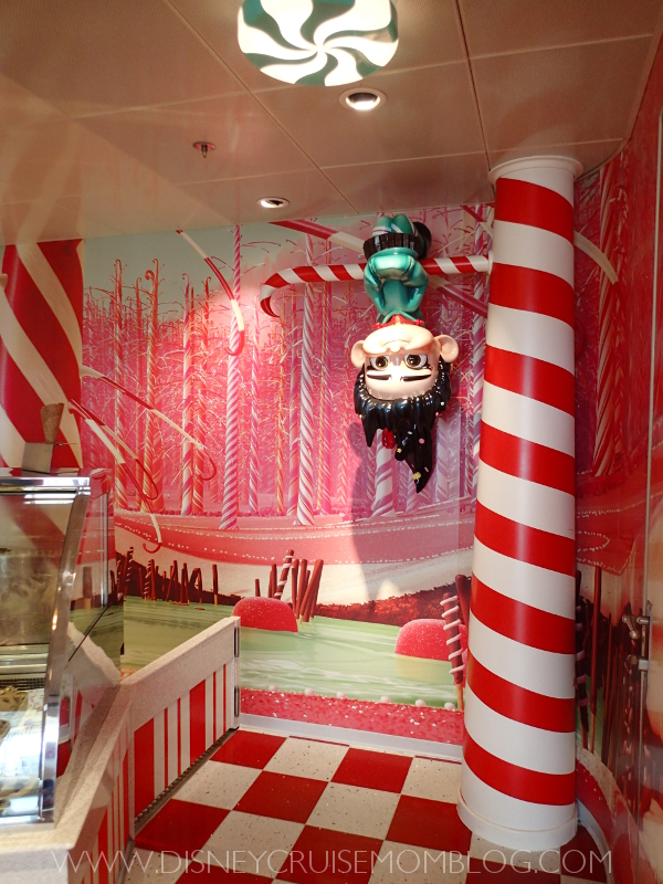 Vanellope's Sweets and Treats on the Disney Dream