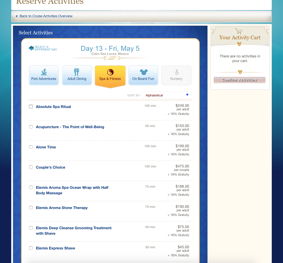 Disney cruise online check-in