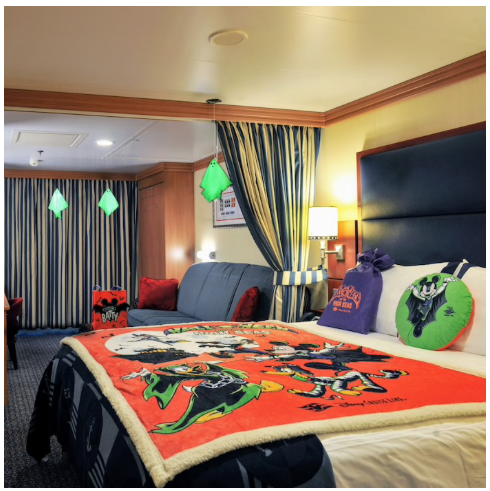 Disney Cruise Halloween Blanket And Room Decor Disney