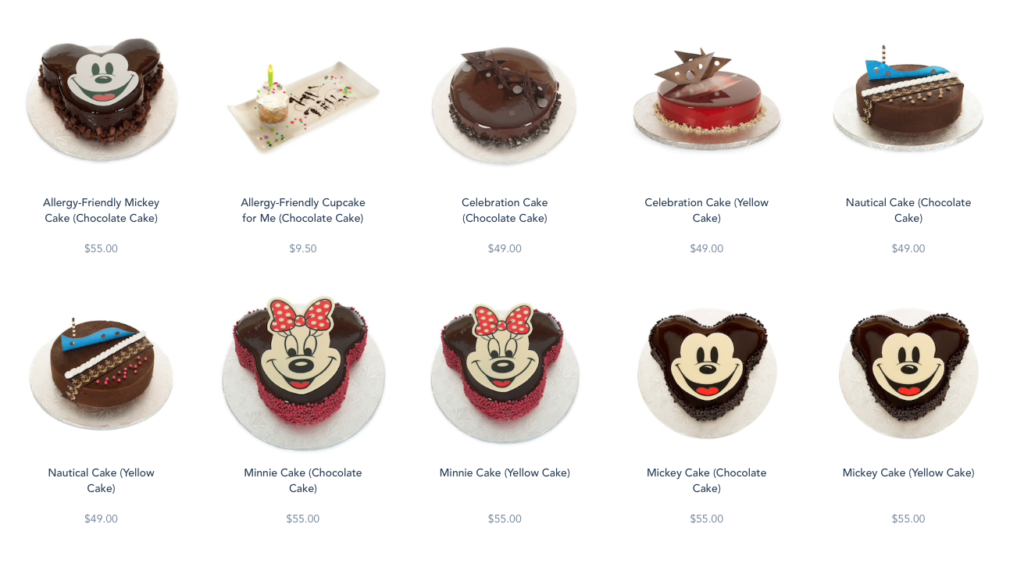 Disney cruise onboard gifts & amenities