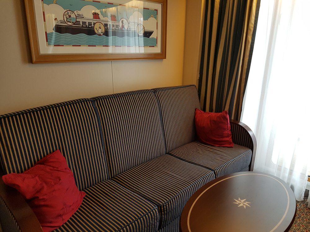 Disney Wonder secret verandah room 6134