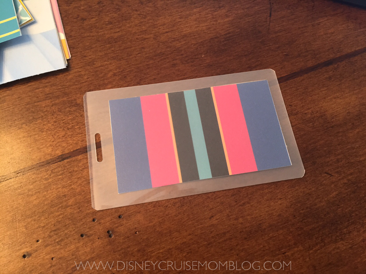 How to make Disney luggage tags