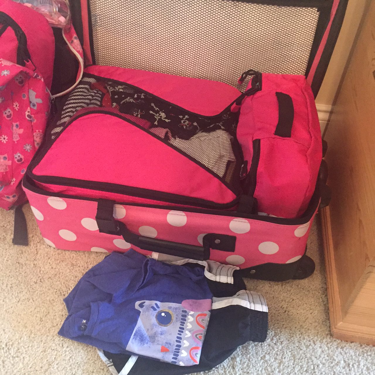 packing for our Disney cruise