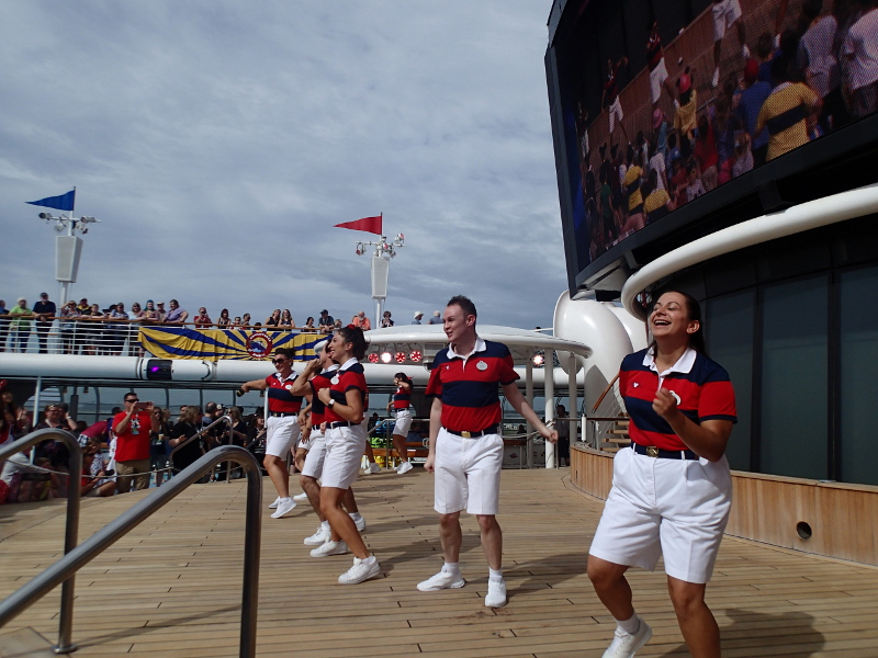 Disney cruise sail away party