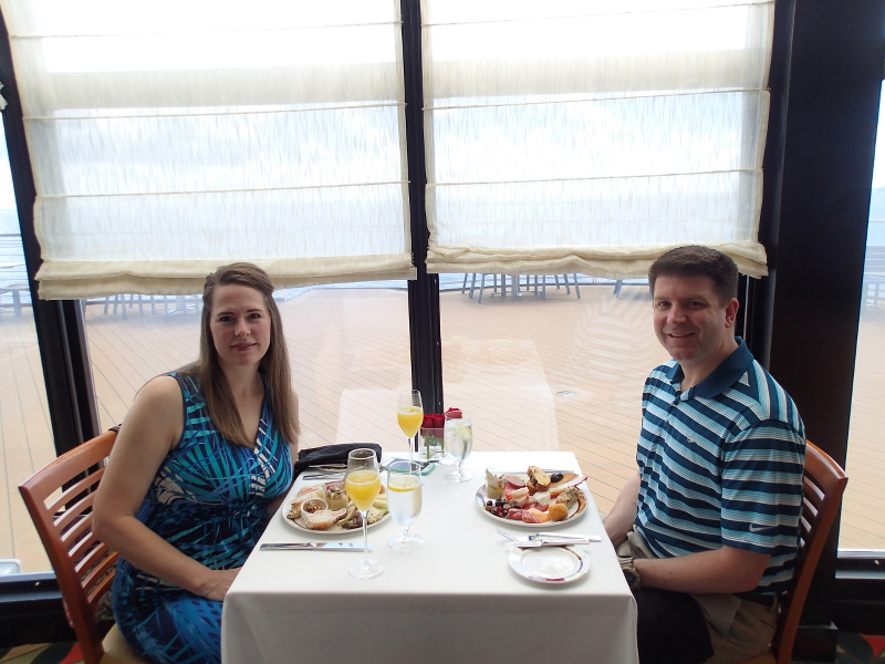 Disney cruise Palo brunch