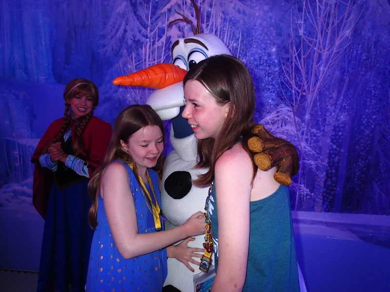 Disney cruise Frozen meet and greet