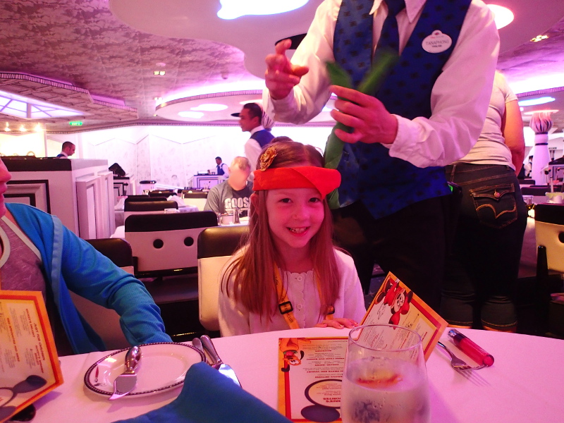 Disney Wonder character breakfast