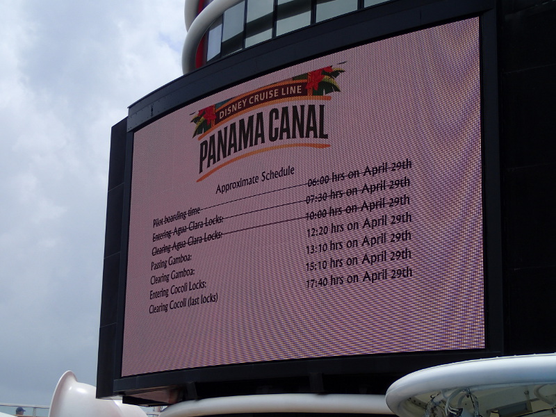 Disney Cruise Panama Canal Trip Report