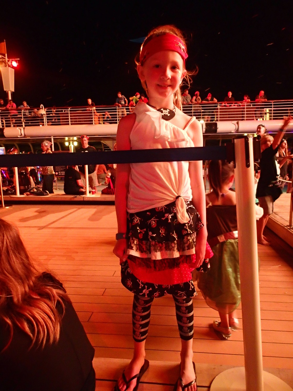 Disney Cruise pirate night