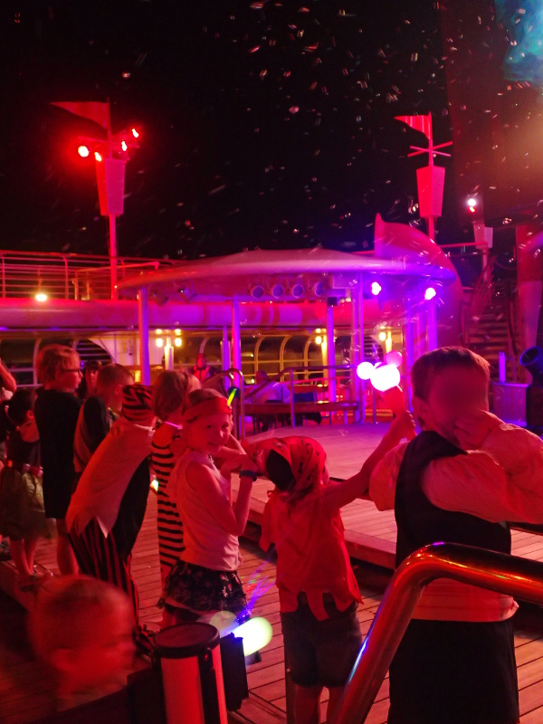 Disney Cruise pirate night