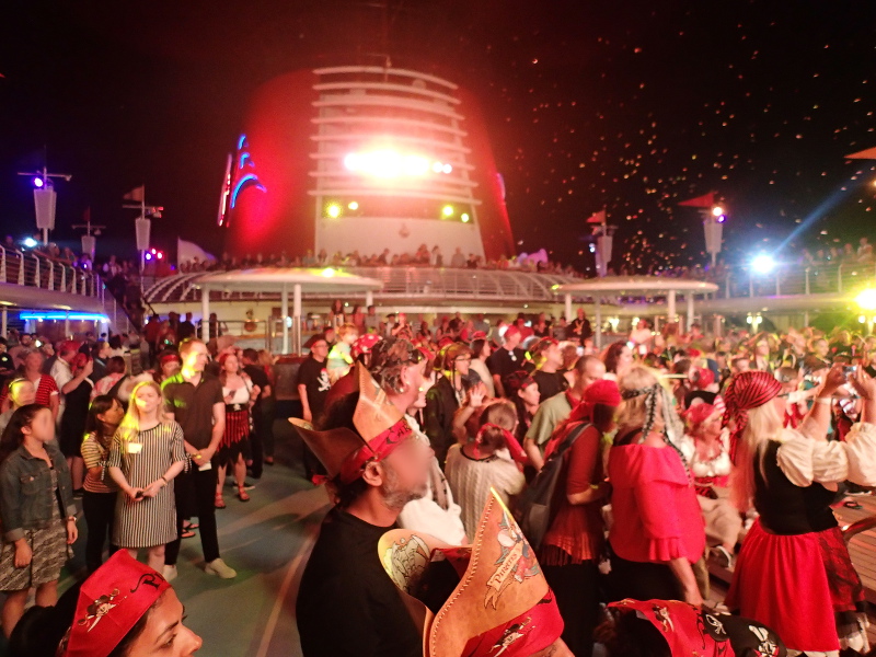 Disney Cruise pirate night