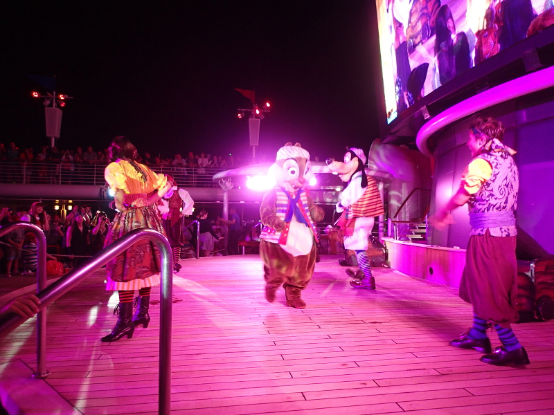 Disney Cruise pirate night