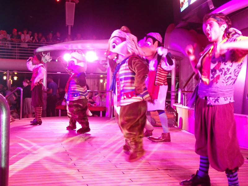 Disney Cruise pirate night