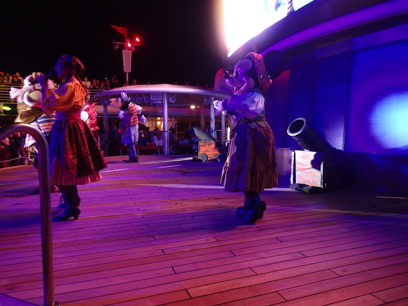 Disney Cruise pirate night