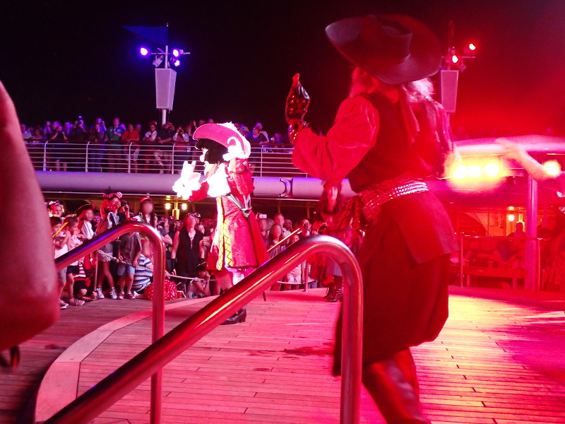 Disney Cruise pirate night