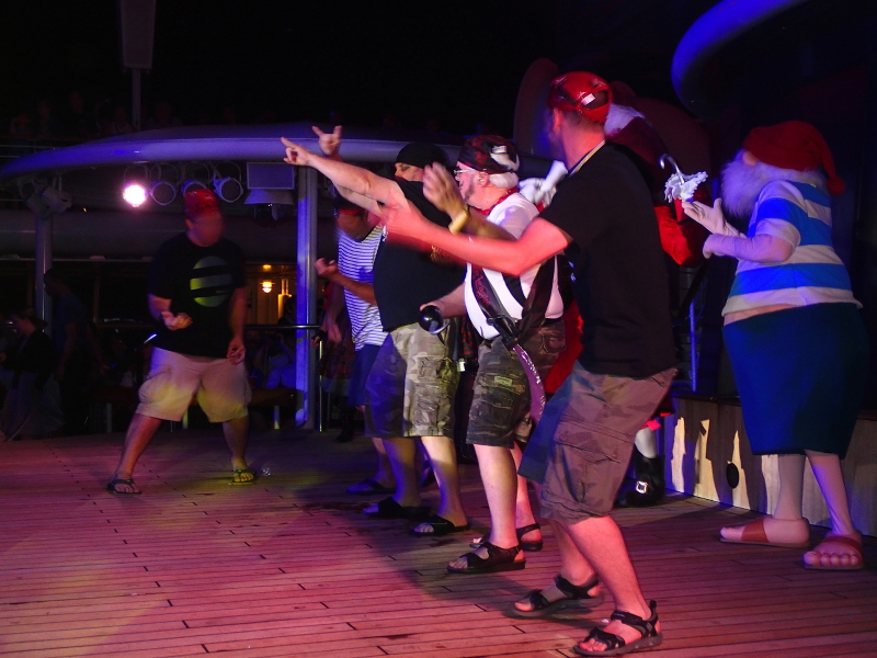 Disney Cruise pirate night