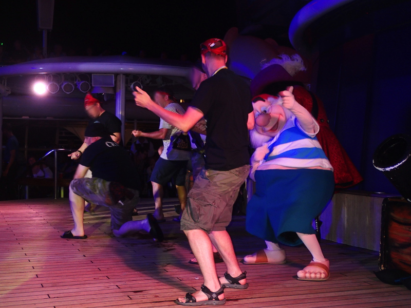 Disney Cruise pirate night