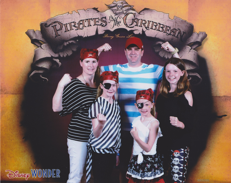 Disney Cruise pirate night