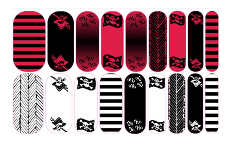 Jamberry pirate wraps