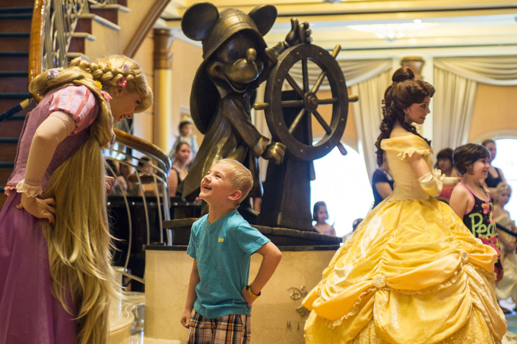 Princess Gathering on Disney Cruise Line