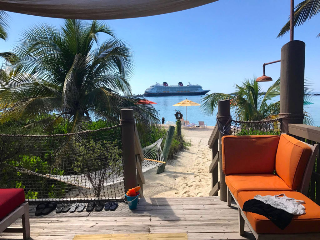 Castaway Cay cabana 8