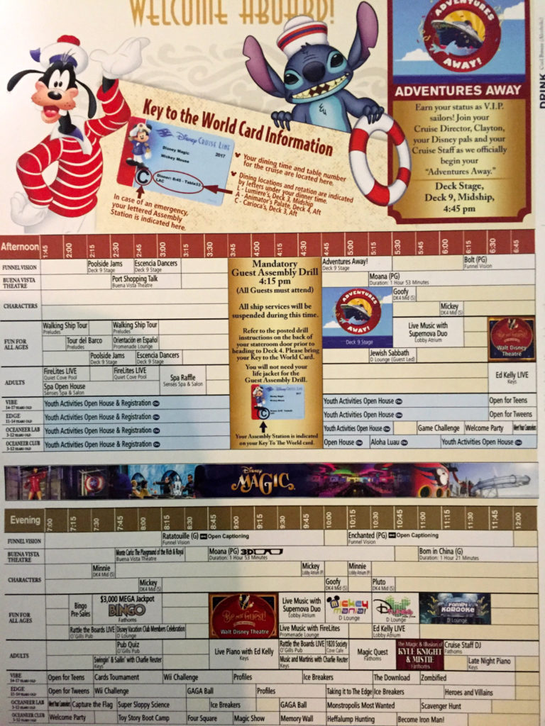 Disney Cruise Mediterranean Trip Report Day 1