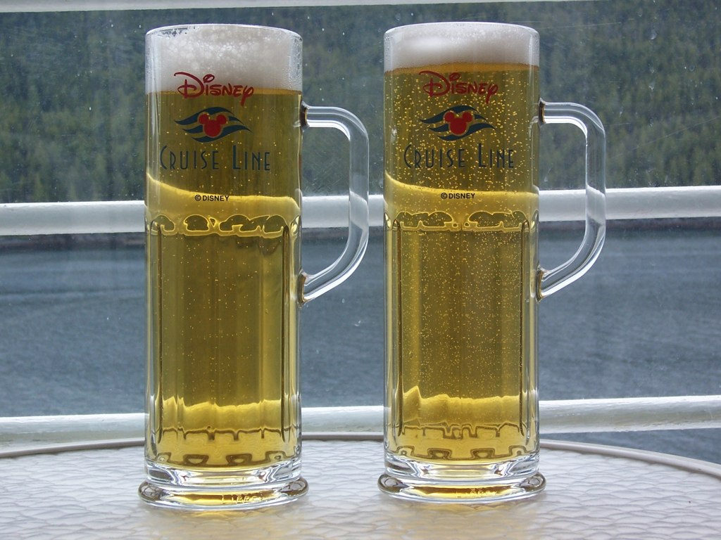 Disney cruise beer mug