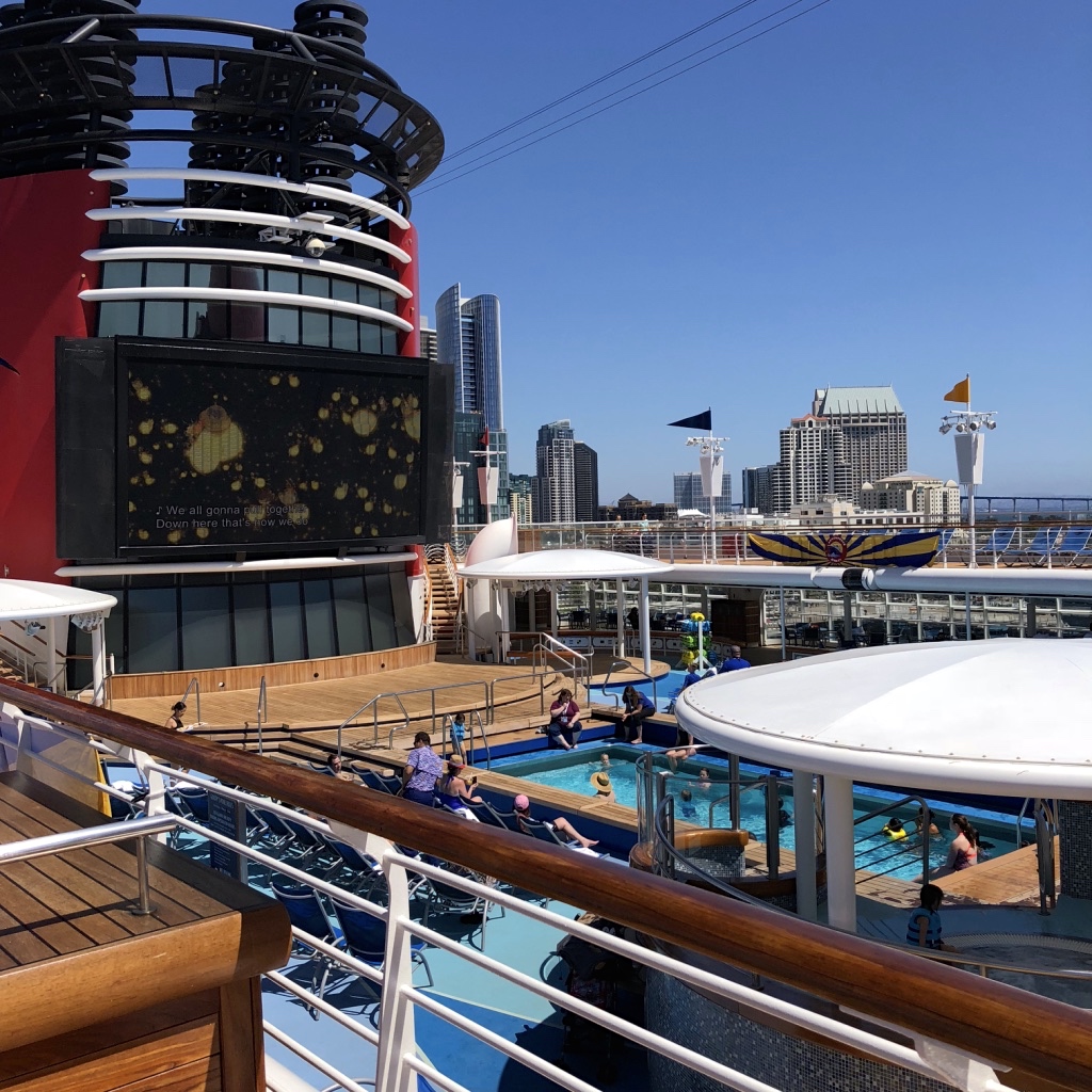 Disney cruise Pacific Coast Trip Report Day 1