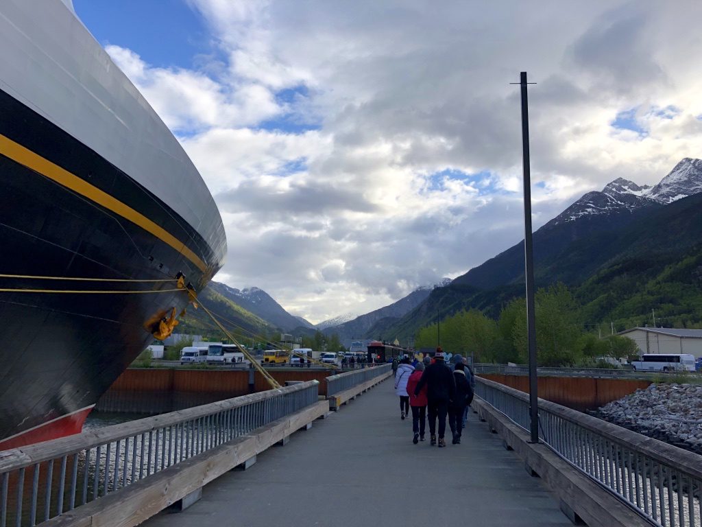 Disney cruise Alaska Trip Report Skagway