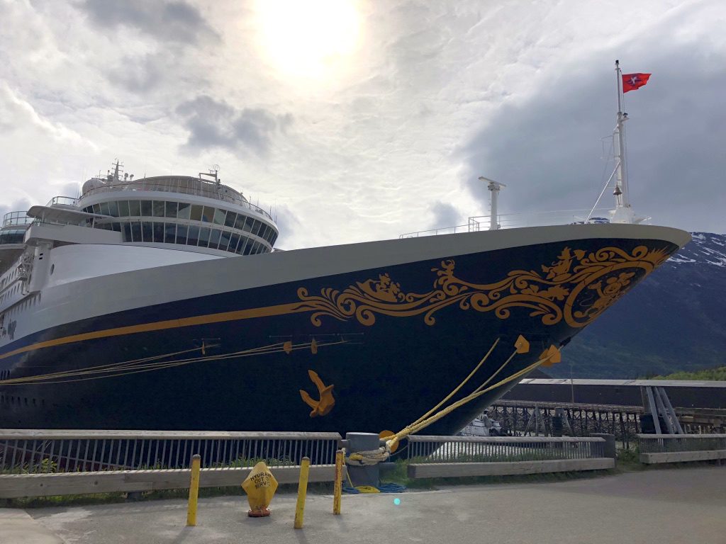 Disney cruise Alaska Trip Report Skagway