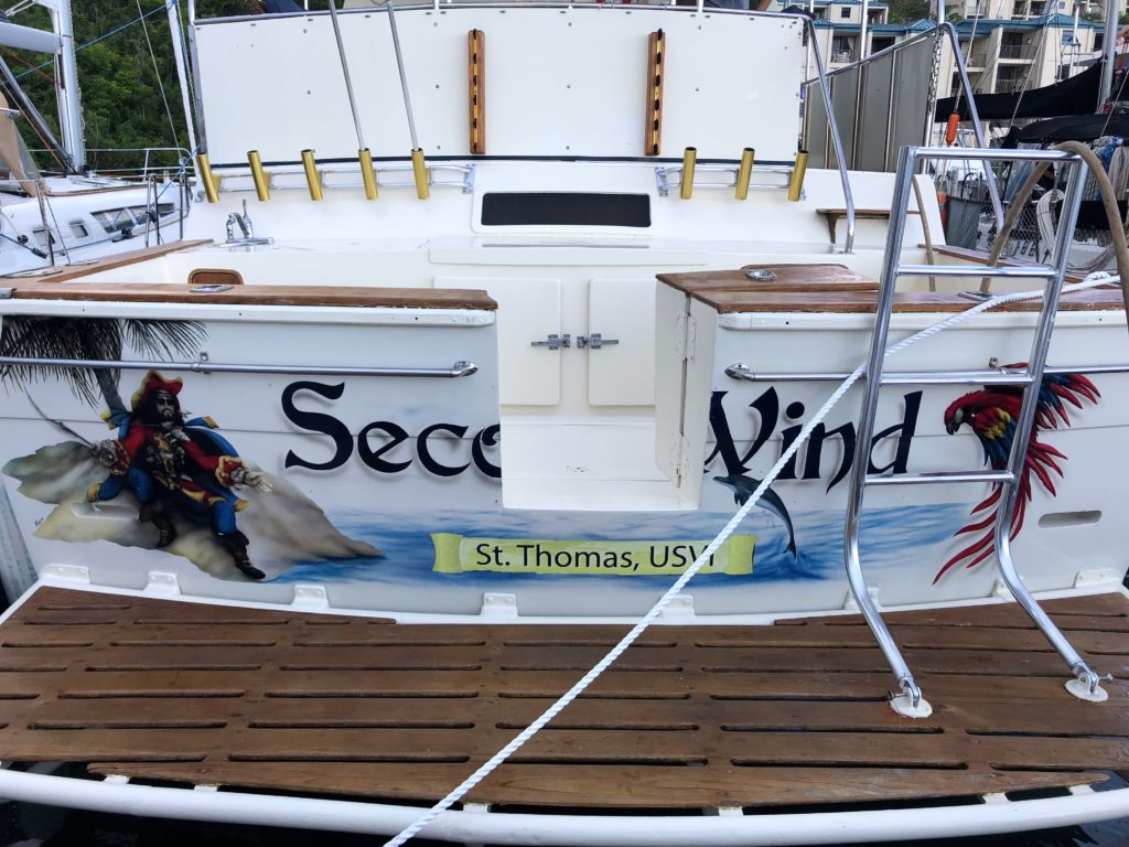 Second Wind Charter St. Thomas excursion