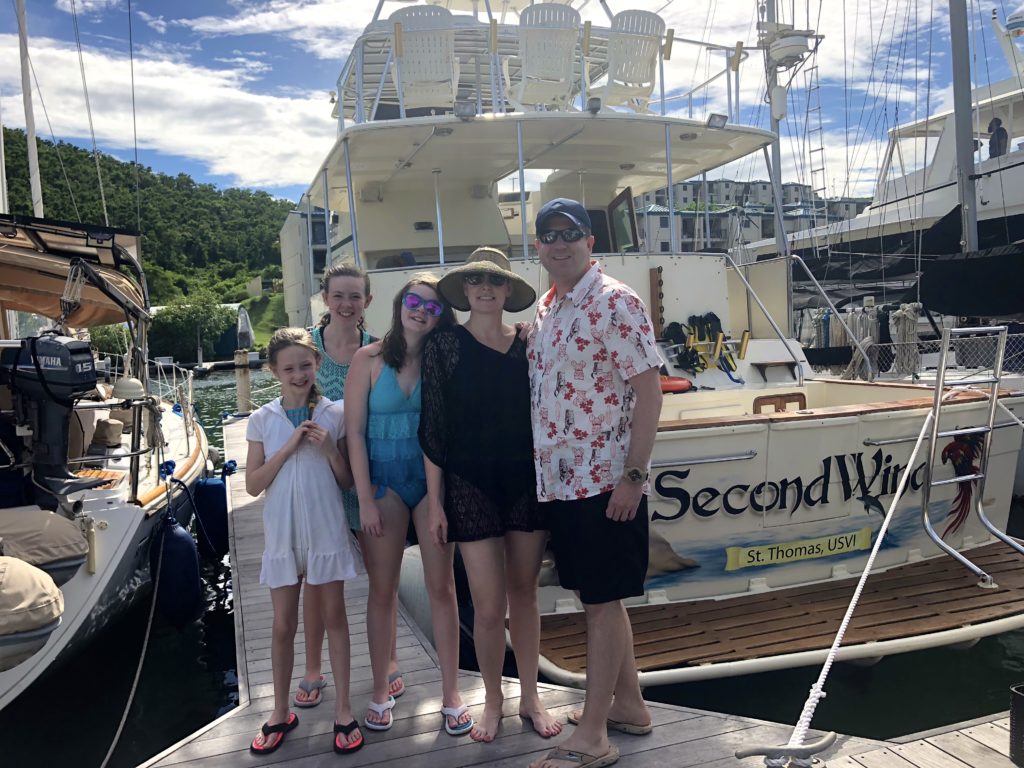 Second Wind Charter St. Thomas excursion