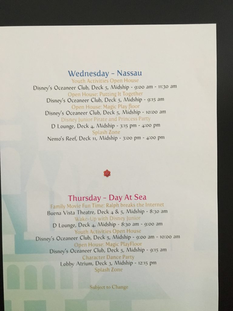 Disney Dream 12/17/18 Very Merrytime Trip Report