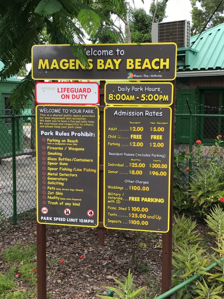 Disney Cruise St. Thomas Magen's Bay Beach Break