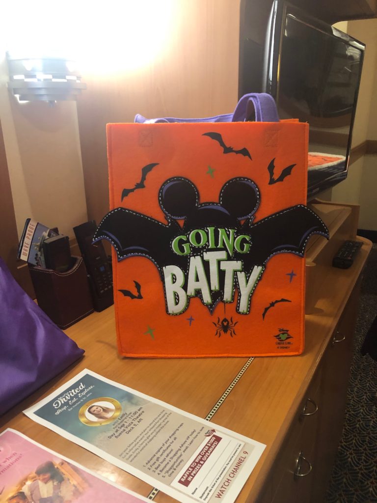 Disney Cruise Halloween Blanket & Decor Set