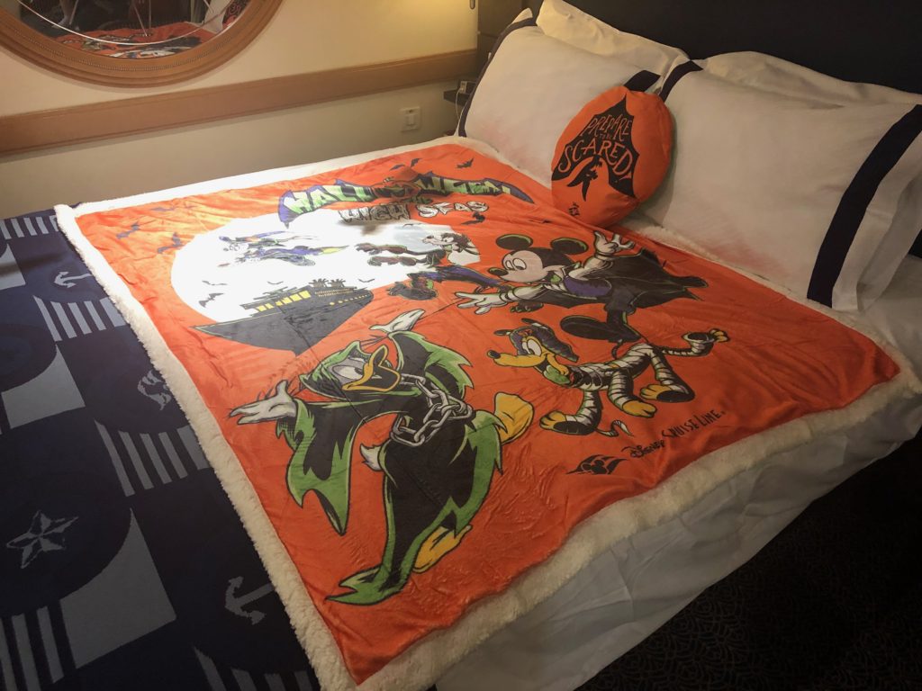 Disney Cruise Halloween Blanket & Decor Set