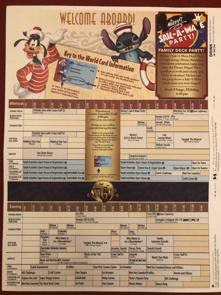 Disney Cruise Canada Navigators