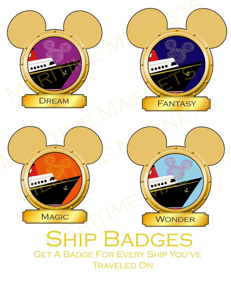 Disney Cruise Maritime Magnets