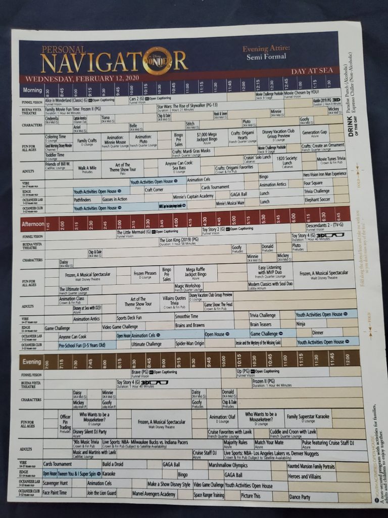 Disney Wonder New Orleans Trip Report