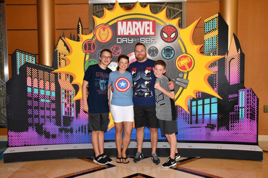 Disney Cruise Magic Marvel Day at Sea from Miami