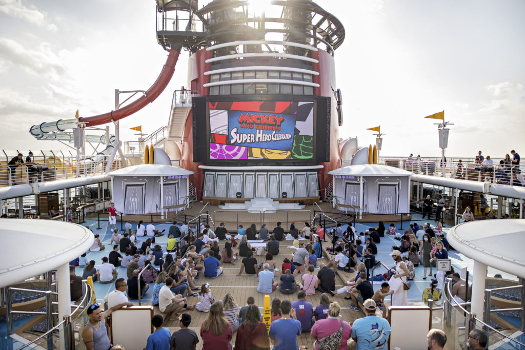 Disney Cruise Magic Marvel Day at Sea from Miami